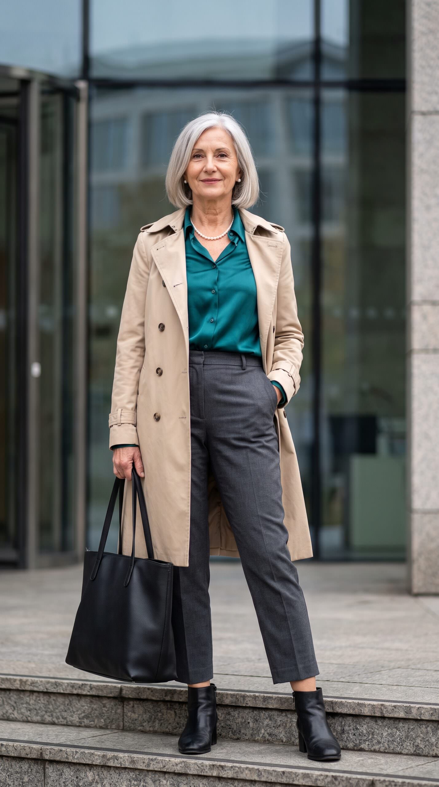 Shoulder Visual Idea — Winter Hairstyles for Women Over 70
