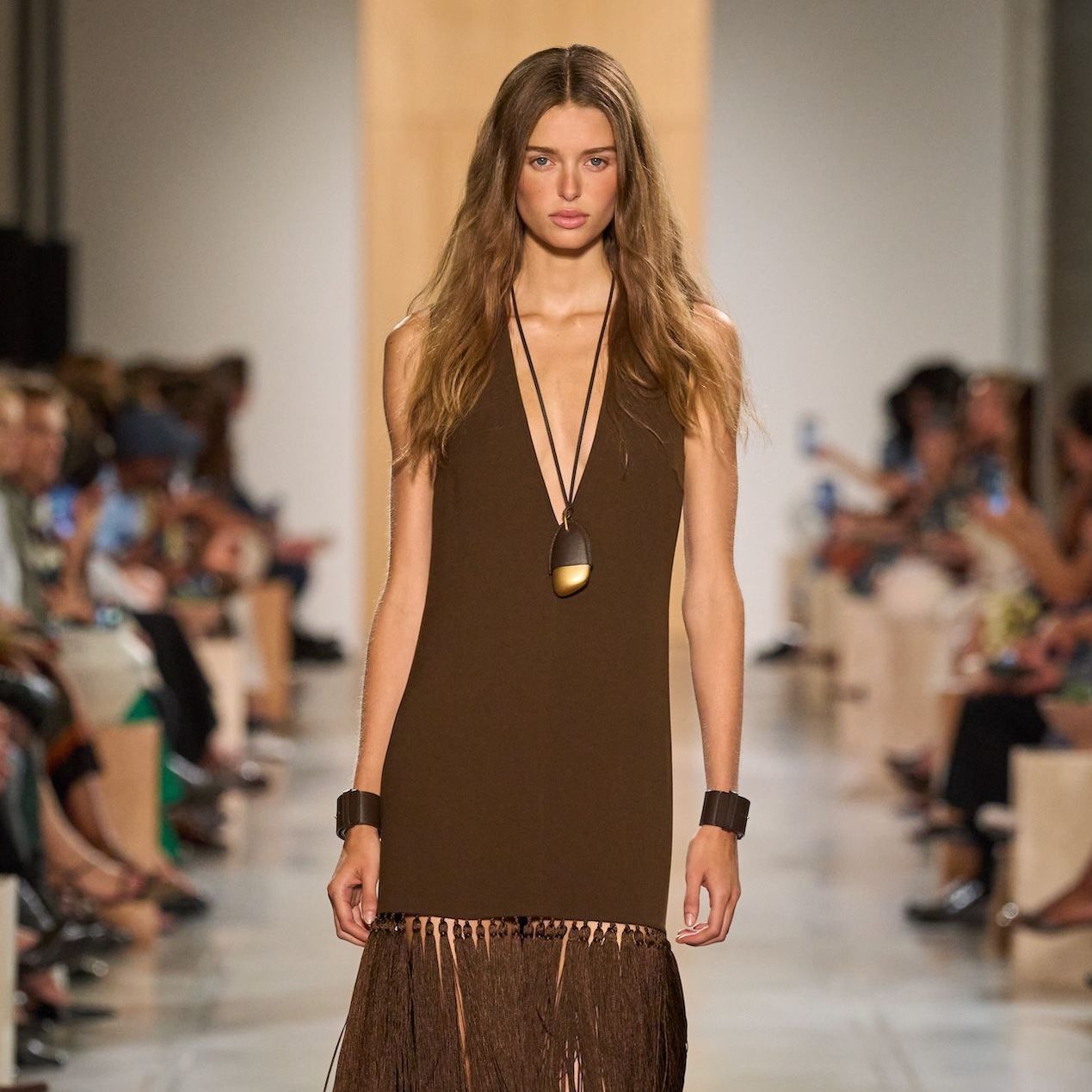 Brown Sleeveless Shift Dress with Fringe Hem Brown Sleeveless Shift Dress with Fringe Hem β Chocolate Brown Outfits