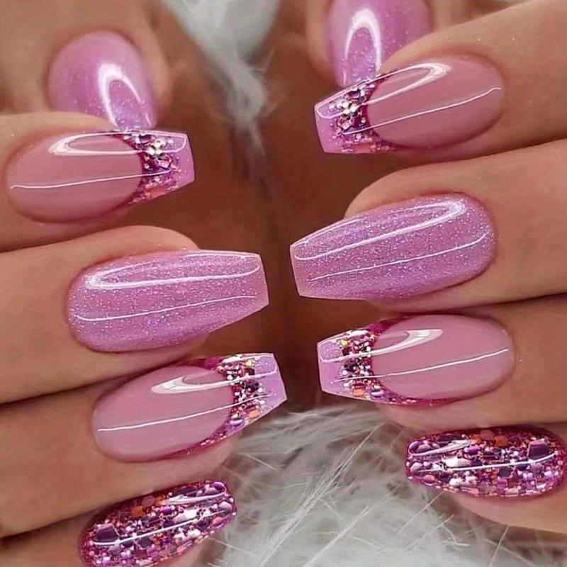 Clean Cuticle Work Even Application Visual Idea — New Years Press On Nails 2027