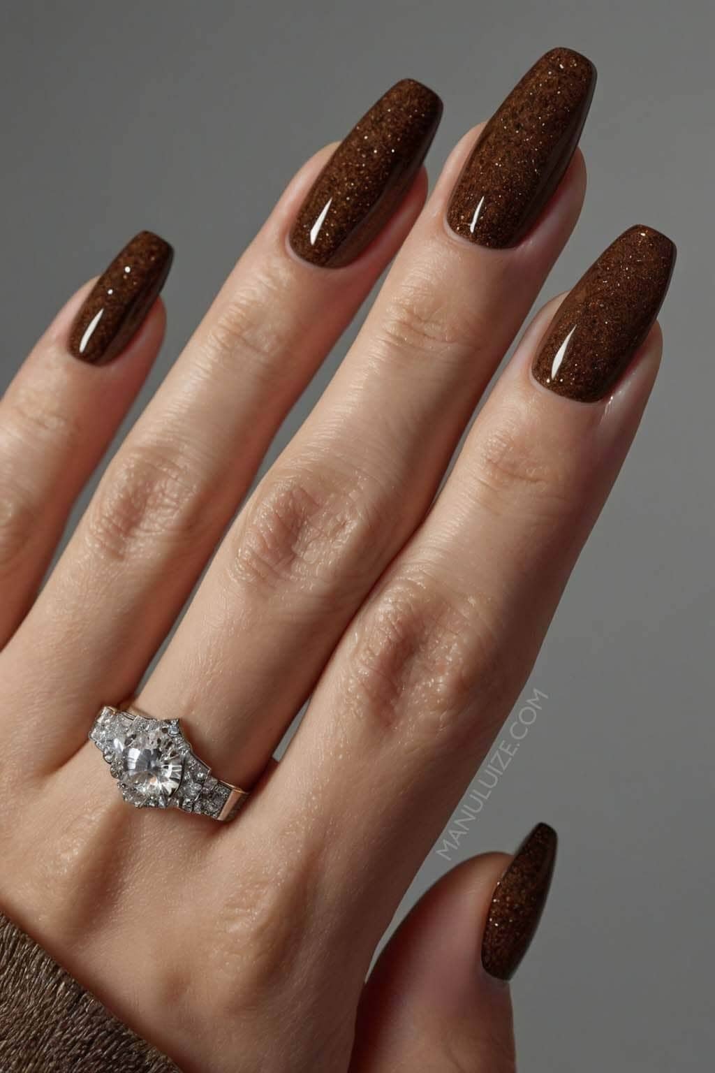 Visible Visual Idea — Winter Ombre Nails