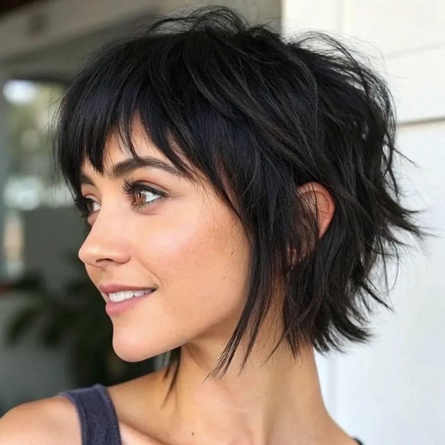 Ear To Chin Visual Idea — Winter Hairstyles for Thin Hair