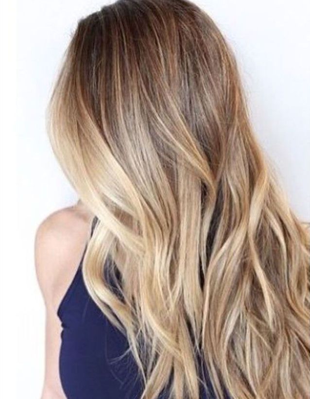Dark Brown with Warm Blonde Balayage Dark Brown with Warm Blonde Balayage β Winter Balayage