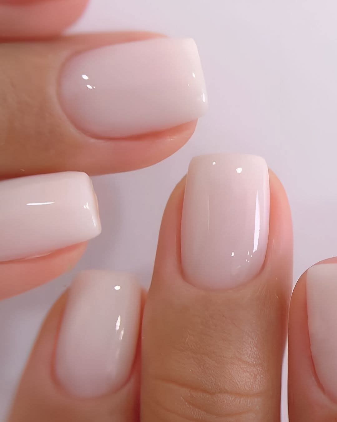 Milky White Coffin Nails with Henna Art Milky White Coffin Nails with Henna Art β Milky White Nails