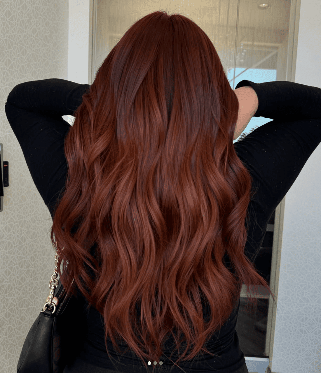 Deep Uniform Red-Brown All Over Deep Uniform Red-Brown All Over β Winter Red Hair Colors
