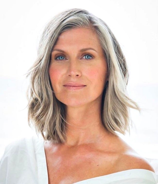 Salt And Pepper Gray Visual Idea Salt And Pepper Gray Visual Idea β Winter Hairstyles for Gray Hair