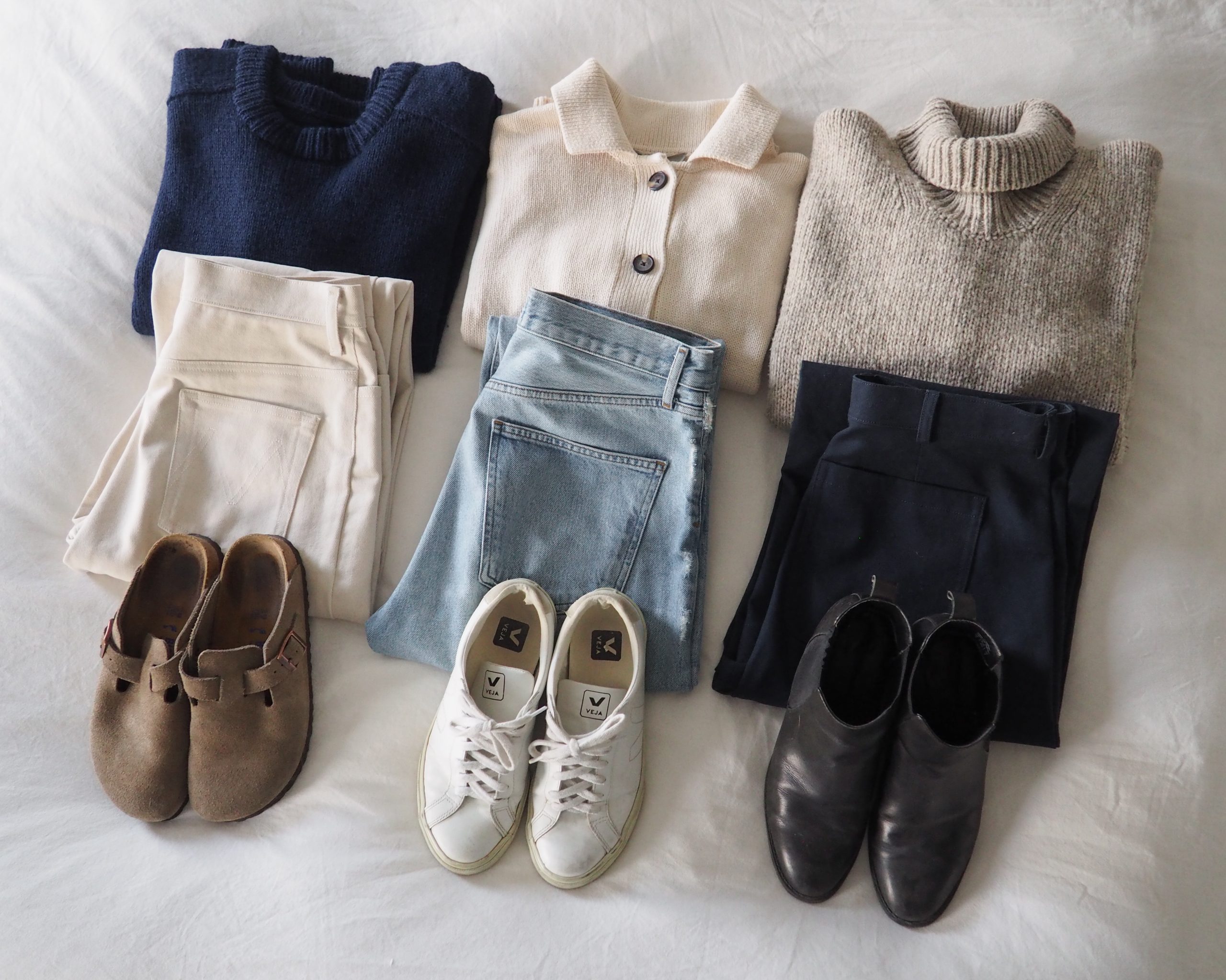 Capsule Essentials: Knitwear and Denim Capsule Essentials: Knitwear and Denim β Winter Capsule Wardrobe