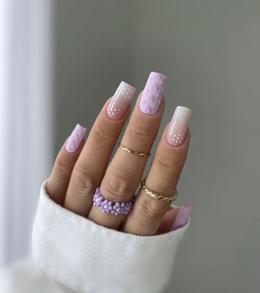 Matte Glossy Gradient On Some Nails Visual Idea Matte Glossy Gradient On Some Nails Visual Idea β Christmas Square Nails 2026