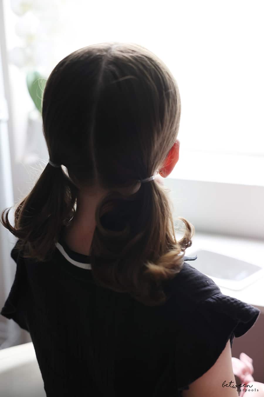 Neat Wavy Pigtails for Shoulder Length Neat Wavy Pigtails for Shoulder Length β Winter Hairstyles for Kids