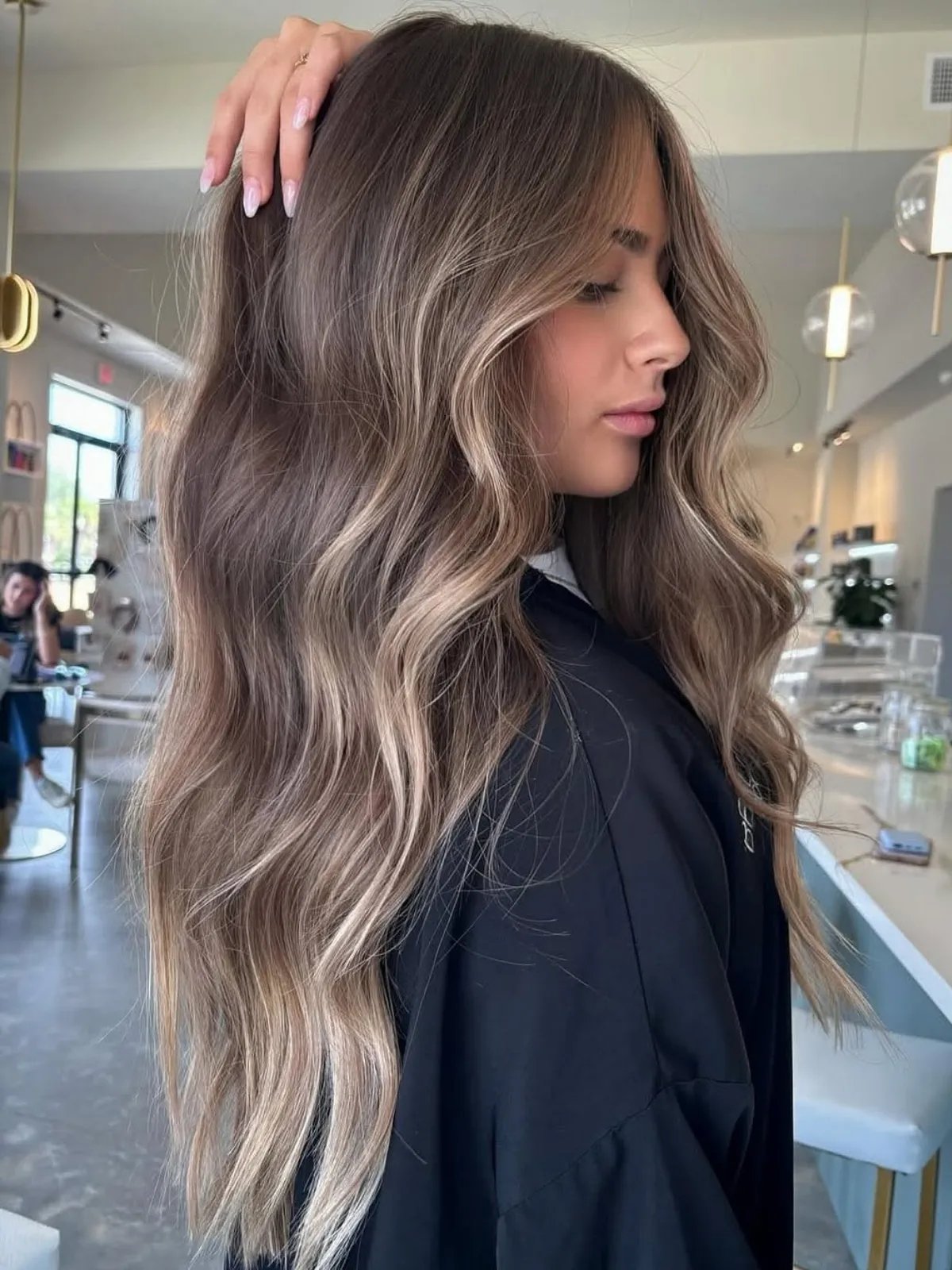 Cool-Toned Ash Blonde Balayage Cool-Toned Ash Blonde Balayage β Winter Balayage