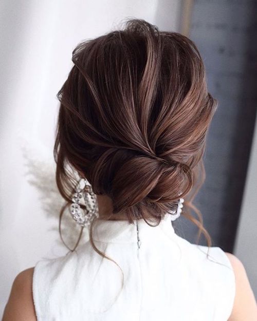 Back View Visual Idea — Winter Date Night Hairstyles