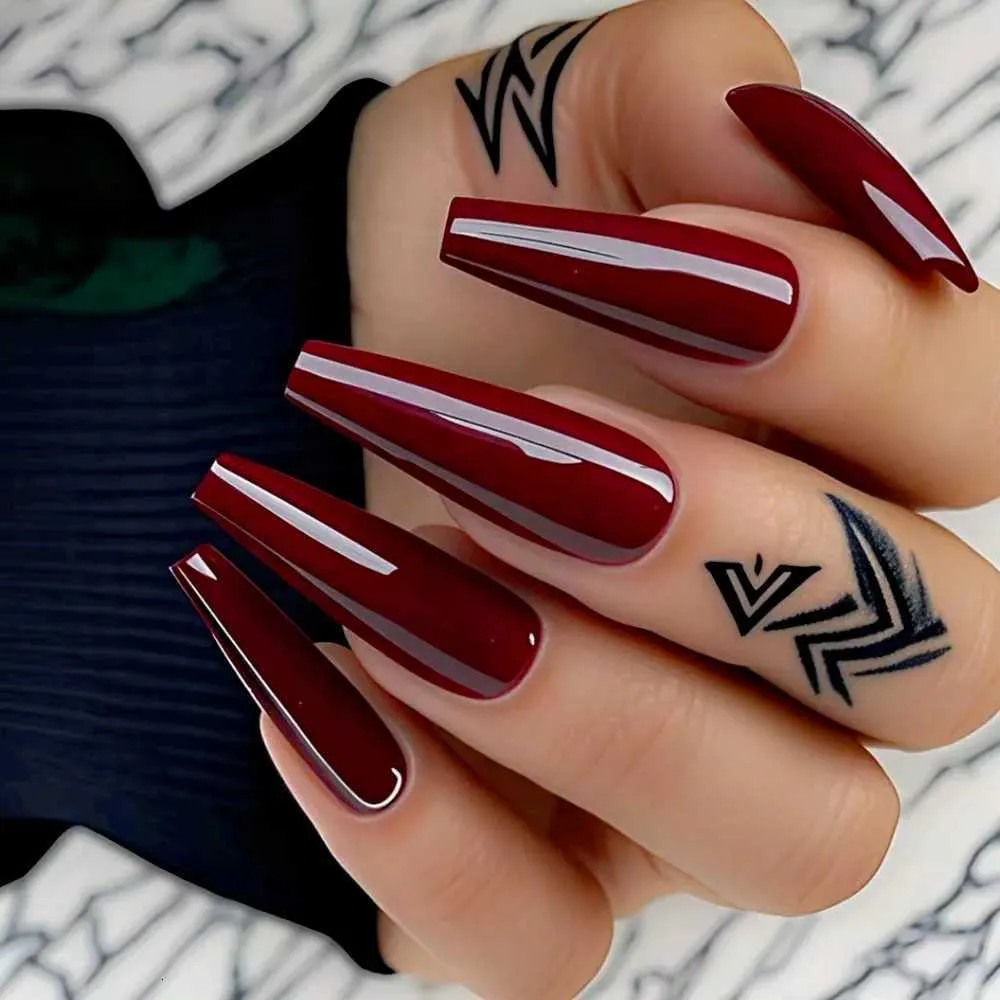 One Hand Visual Idea — Baddie Winter Nails