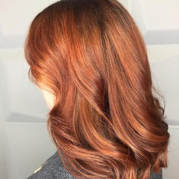 Shoulder-Length Visual Idea Shoulder-Length Visual Idea β Winter Red Hair Colors