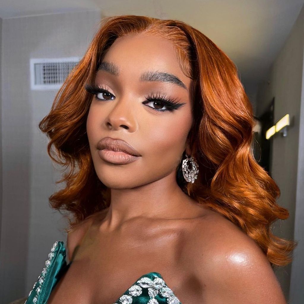 Copper Orange With Blonde Highlights Copper Orange With Blonde Highlights β Winter Hair Colors for Black Women