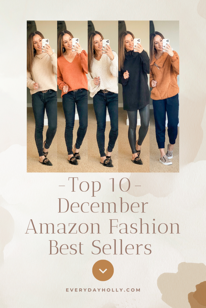 Cozy Sweaters and Casual Bottoms for Everyday Style — December Outfits