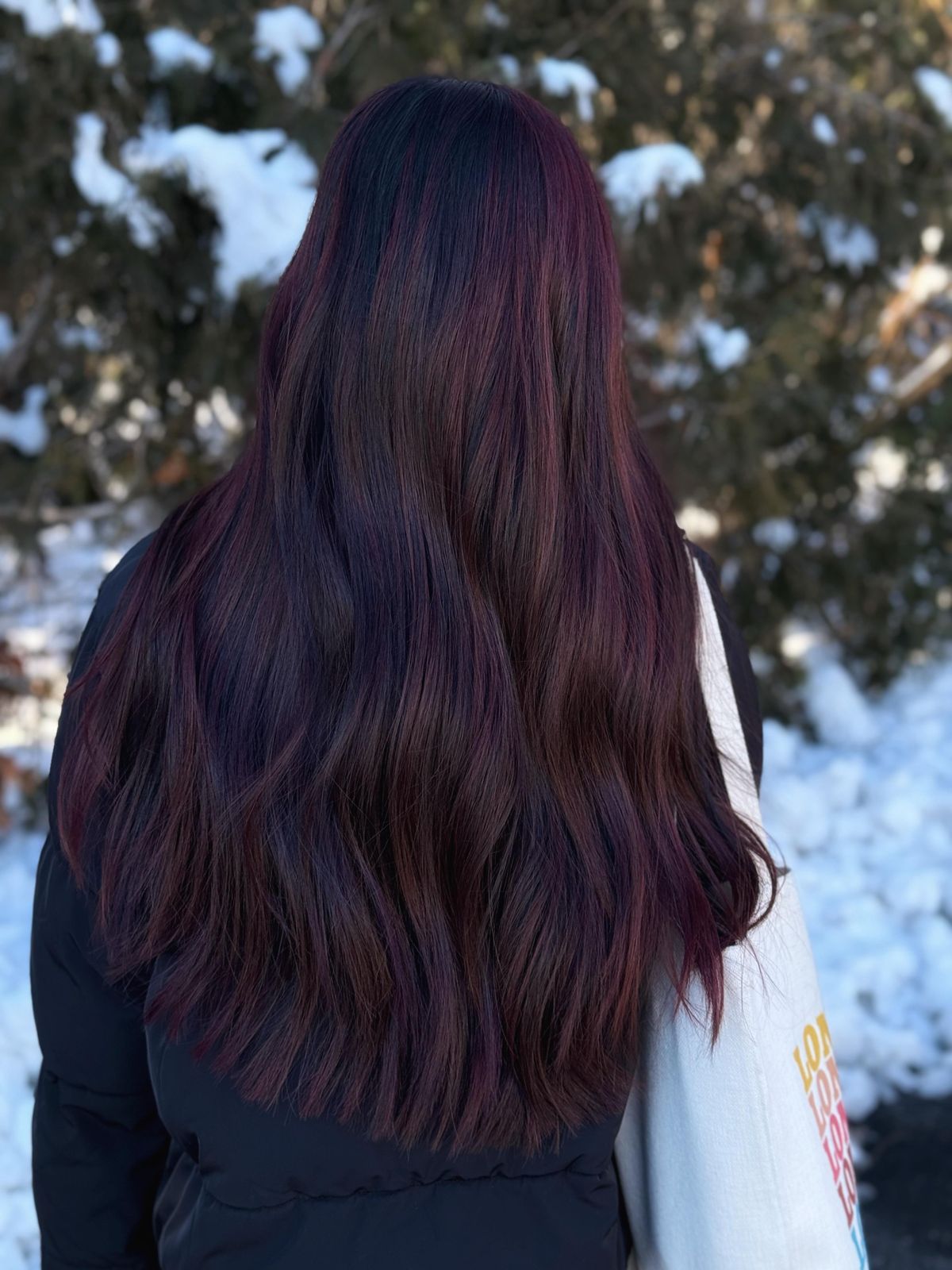 Loose Waves Visual Idea Loose Waves Visual Idea β Cherry Cola Hair Color