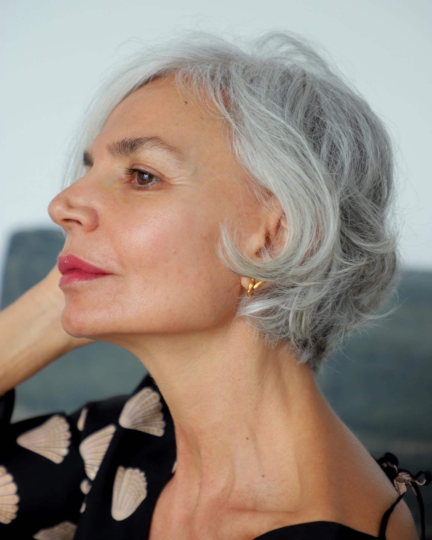 Gray Visual Idea Gray Visual Idea β Winter Hairstyles for Gray Hair