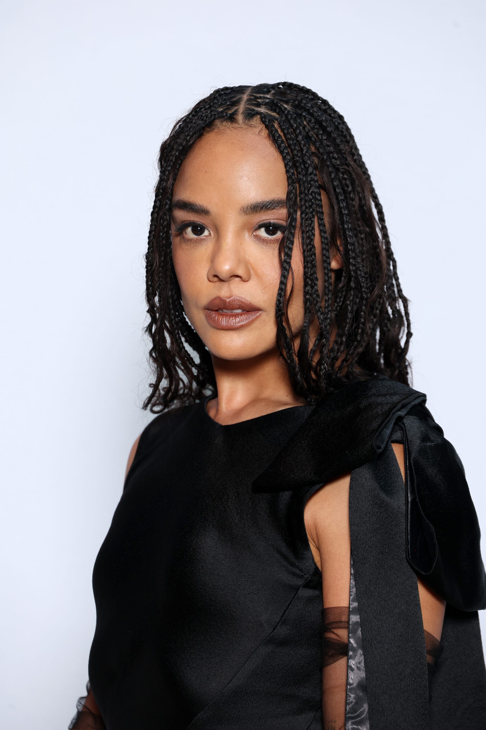 Black Box Braids with Intricate Pattern Black Box Braids with Intricate Pattern β Winter Braided Hairstyles