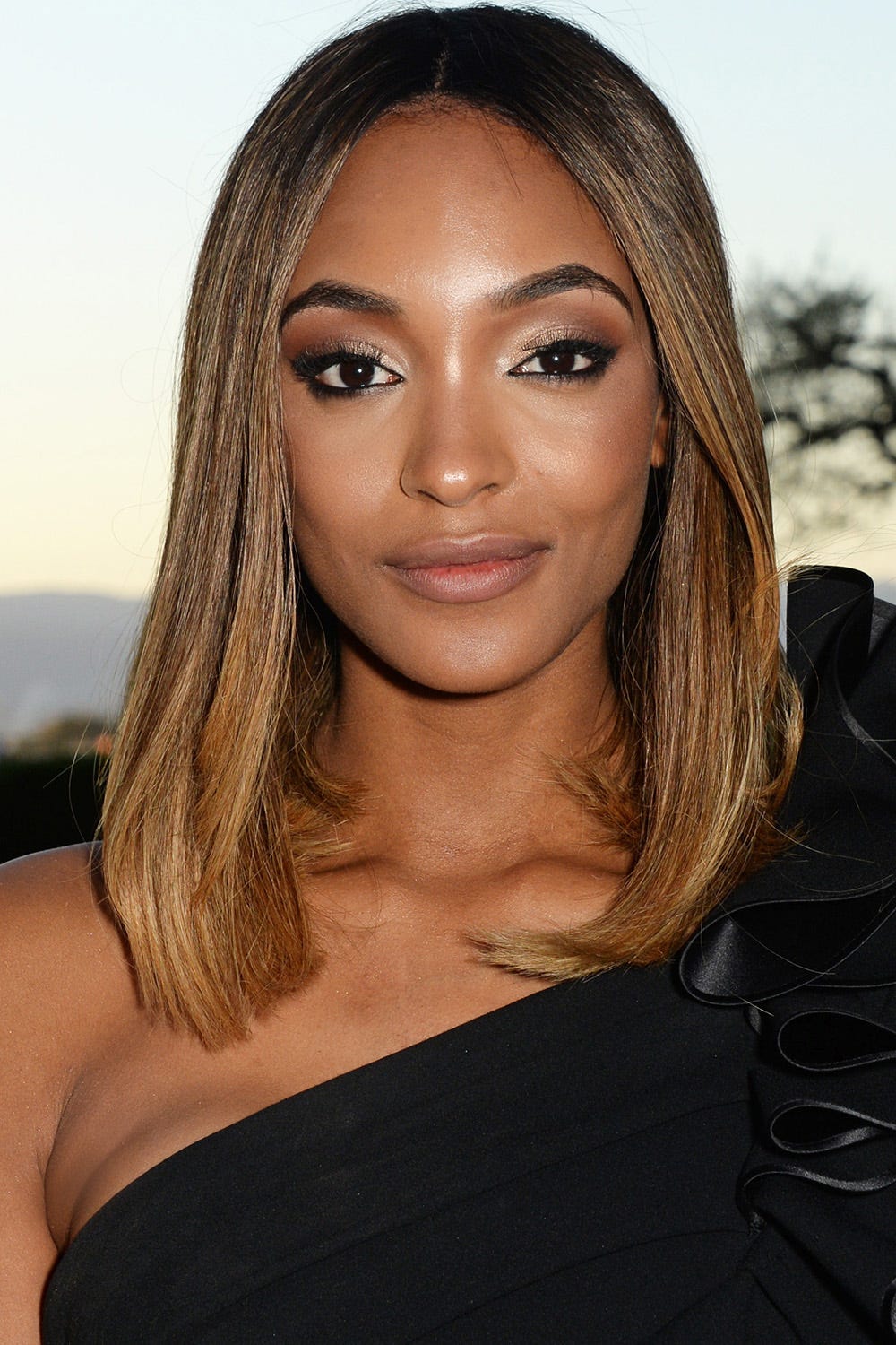 Dark Brown With Caramel Highlights Visual Idea — Cute Winter Hairstyles
