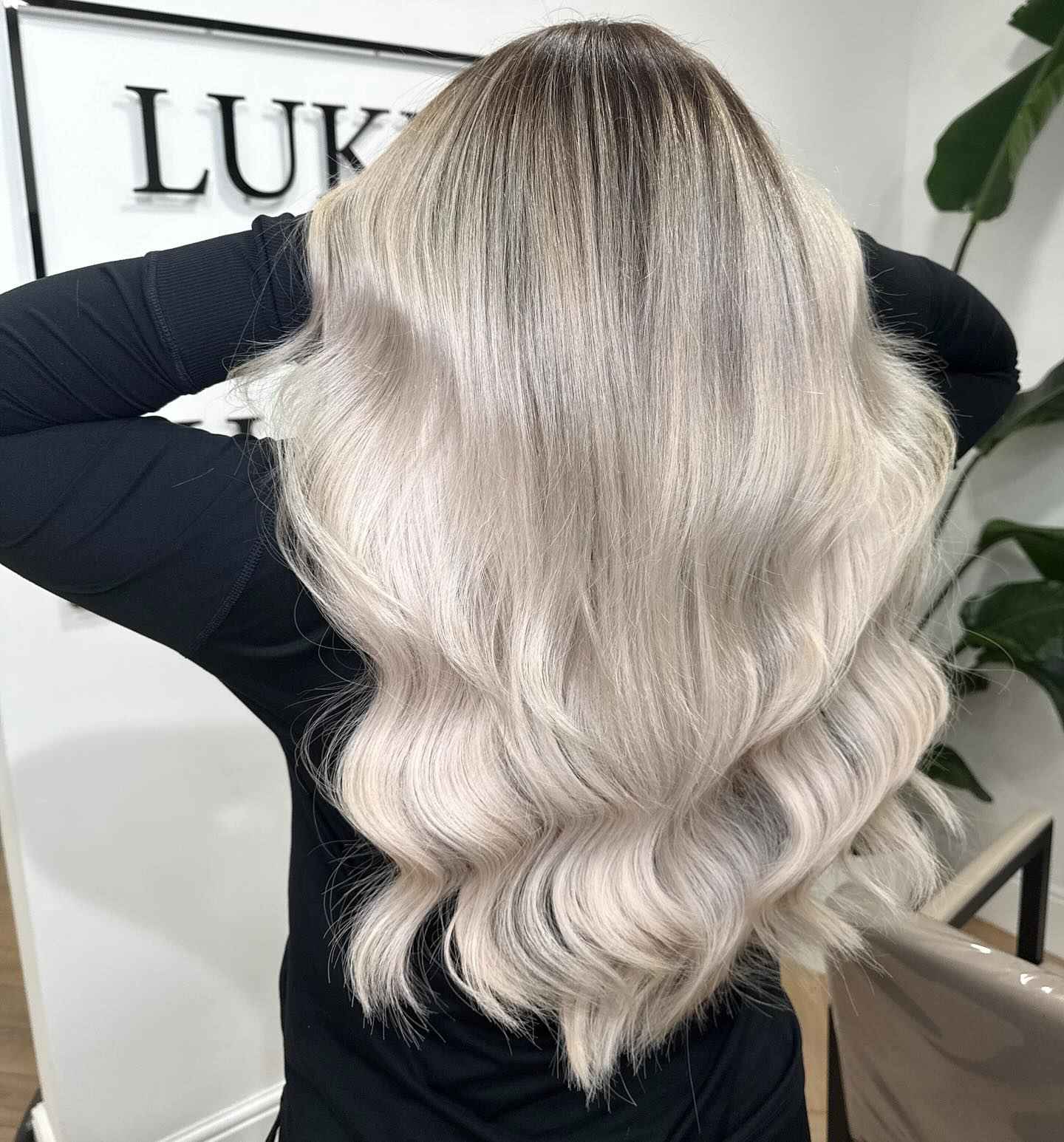 Platinum Blonde With Ash Undertones Visual Idea — Winter Hair Colors for Blondes