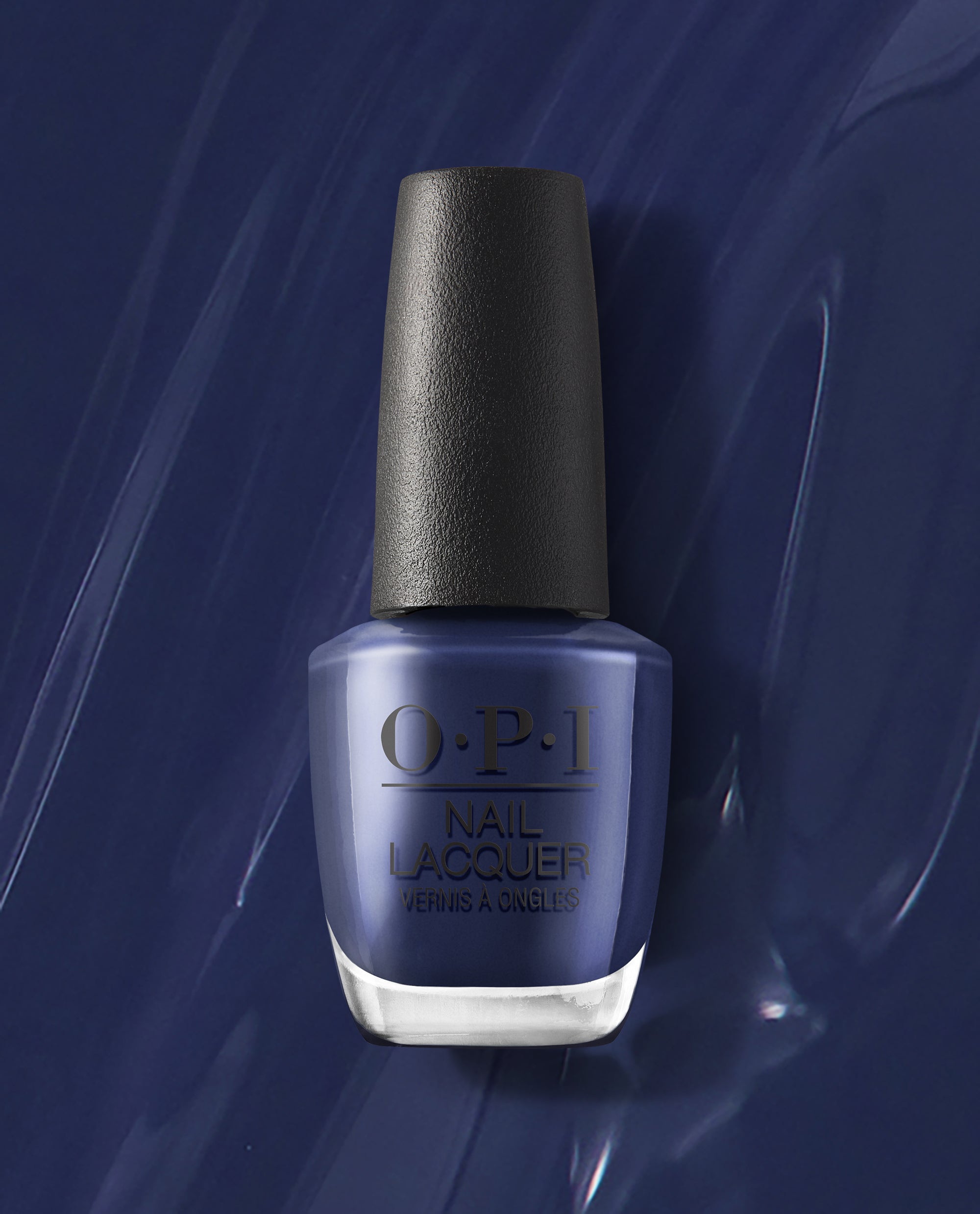 OPI Dark Navy Shimmer Polish — Navy Blue Nails