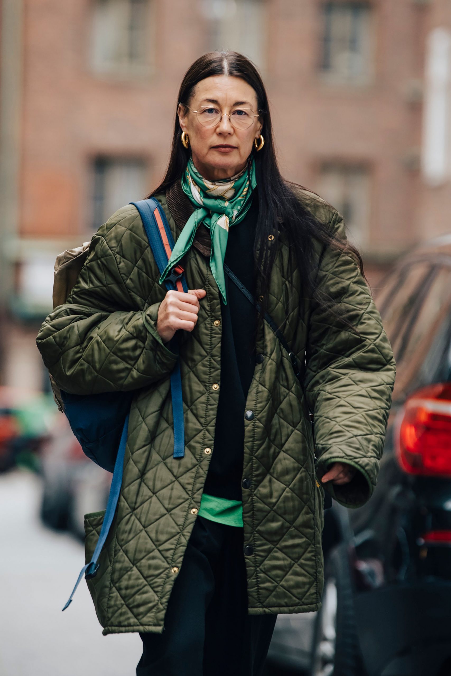 Maxi Coat and Quilted Vest Combination for Effortless Winter Layers — Winter Outfits for Moms