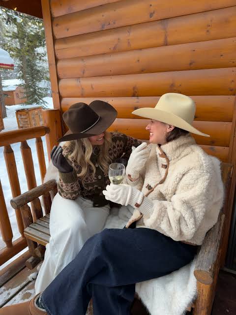 Textured Cream Jacket for Rustic Western Winter — Western Winter Outfits