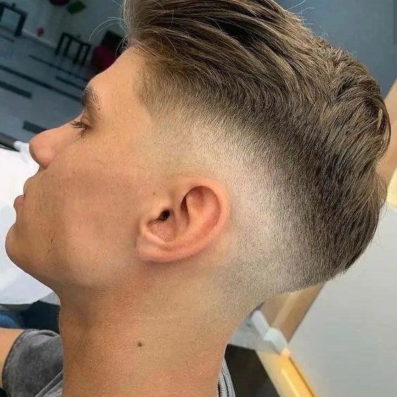 Short Low Fade With Textured Top Short Low Fade With Textured Top β Winter Haircuts for Men