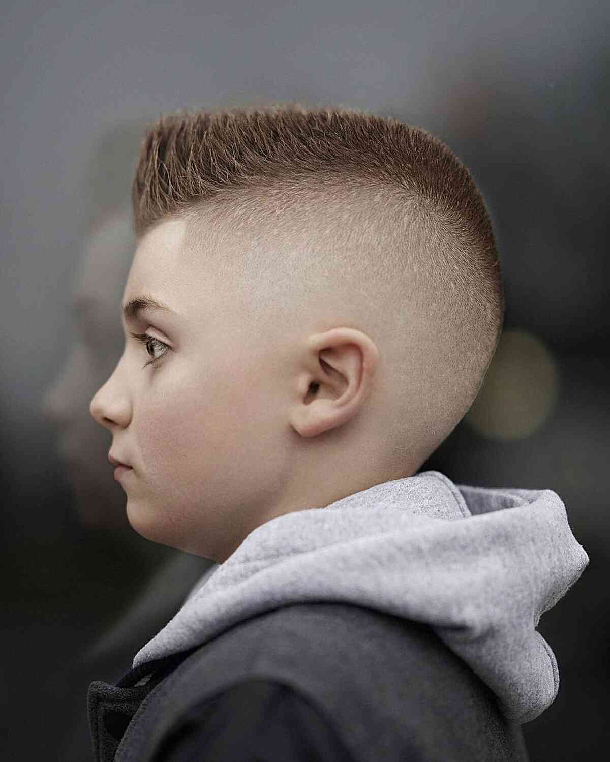 Short On Sides Short On Top High And Tight With Smooth Fade — Winter Haircuts for Boys