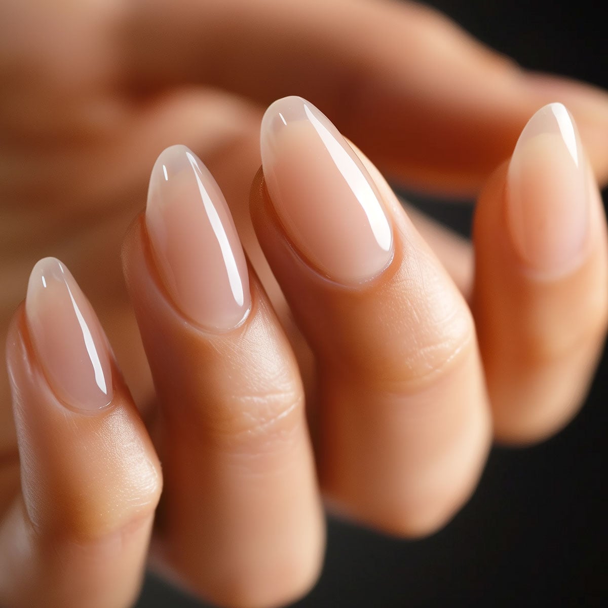 Natural Look Visual Idea Natural Look Visual Idea β Winter Nude Nails