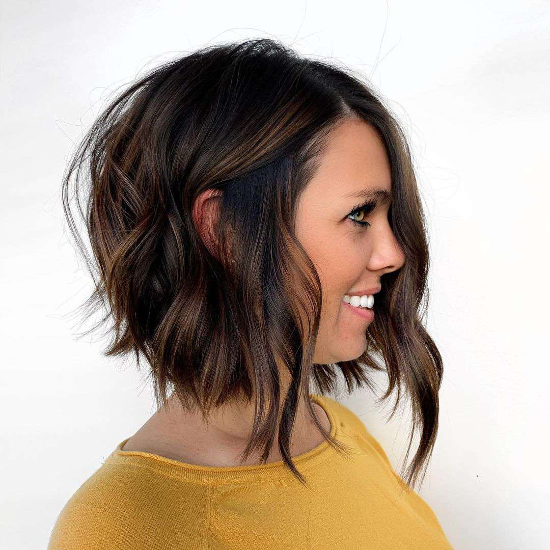 Choppy Bob With Textured Ends — Cute Winter Hairstyles