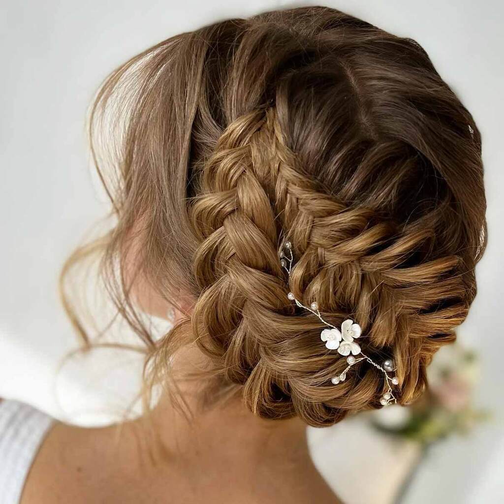 Ash Blonde With Subtle Highlights Visual Idea — Winter Wedding Hairstyles