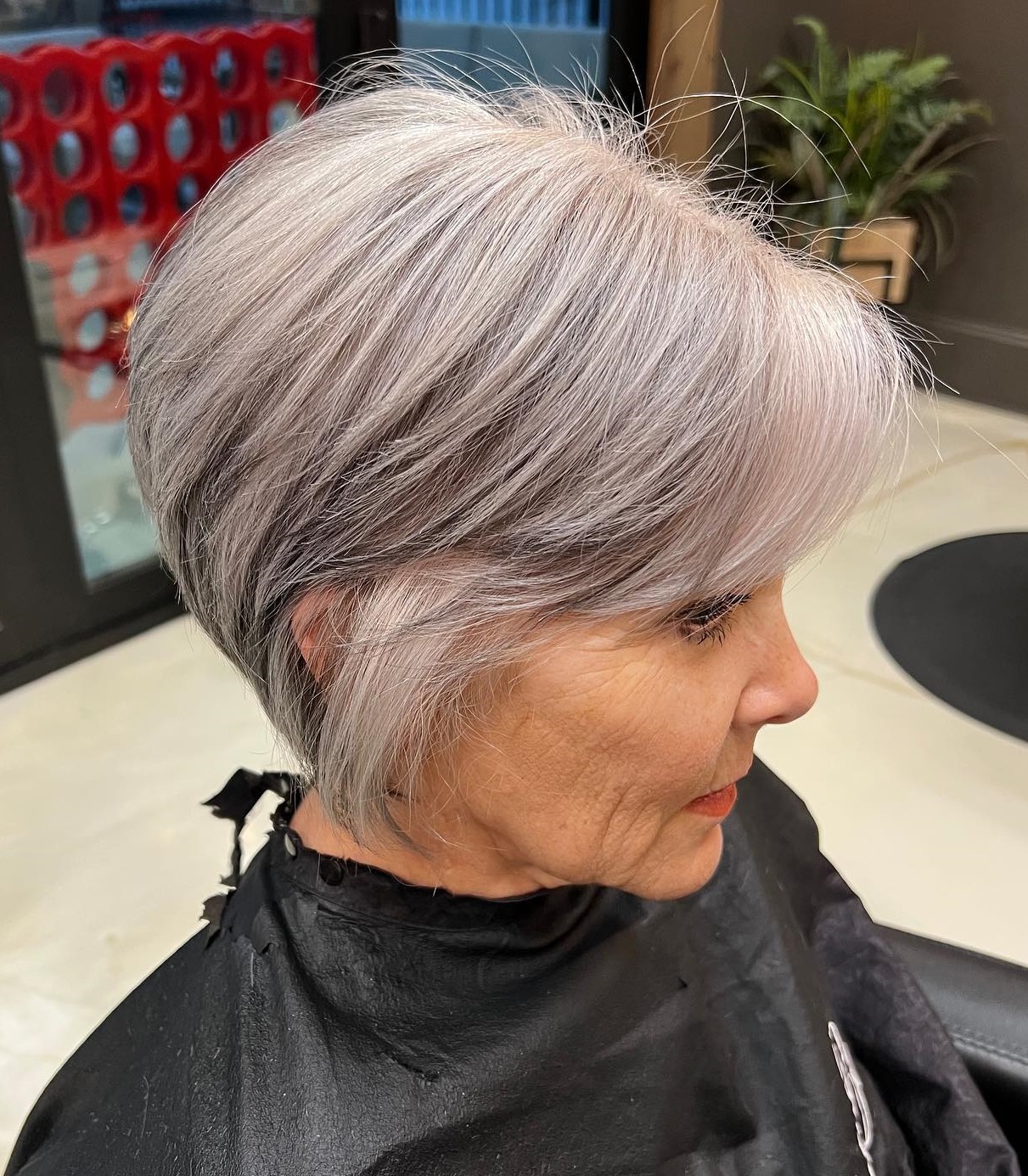 Light Gray With Darker Undertones Visual Idea Light Gray With Darker Undertones Visual Idea β Winter Hairstyles for Gray Hair