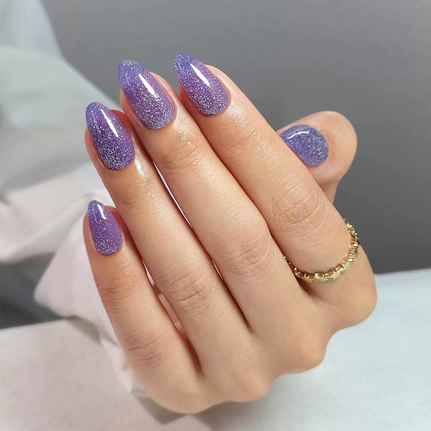 Vibrant Purple Silver Glitter Nails Vibrant Purple Silver Glitter Nails β New Years Dip Powder Nails 2027