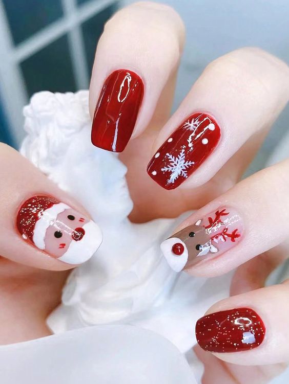 Visual Idea Visual Idea β Christmas Nails 2026