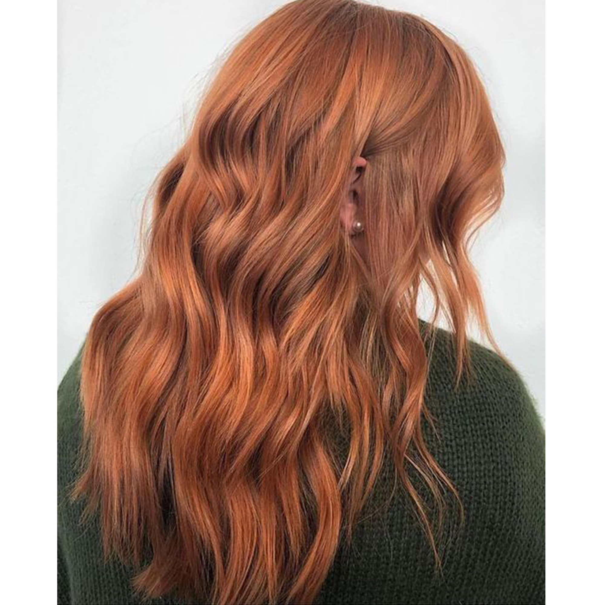 No Bangs Visual Idea — Fall to Winter Hair Colors