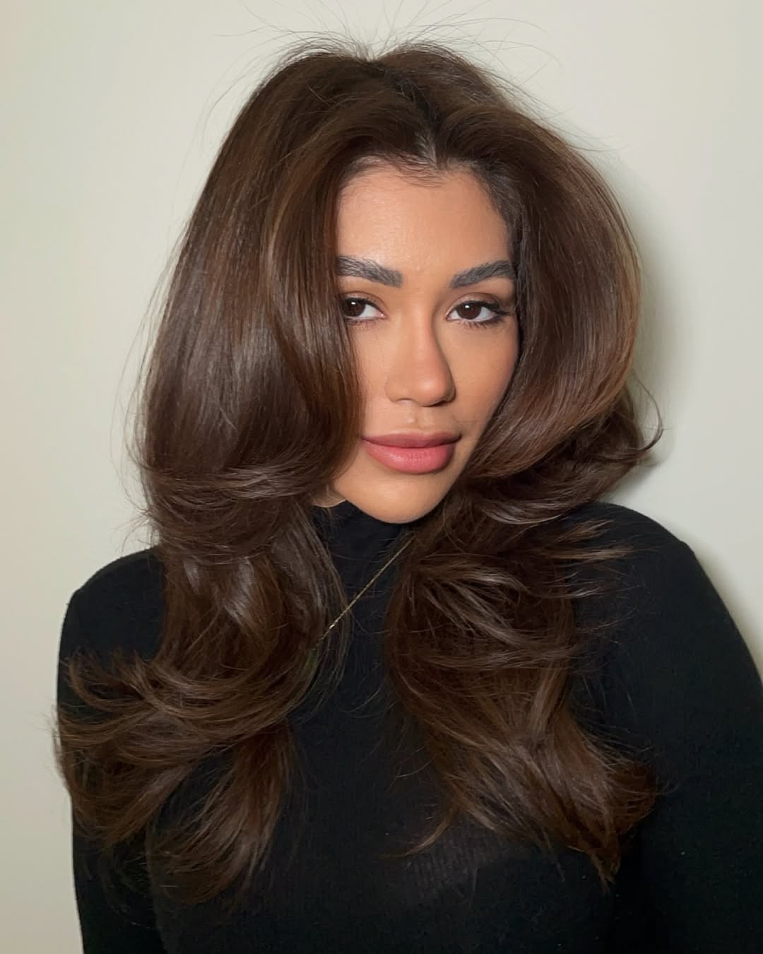 Collarbone Layers With Volume Collarbone Layers With Volume β Winter Haircuts for Square Faces