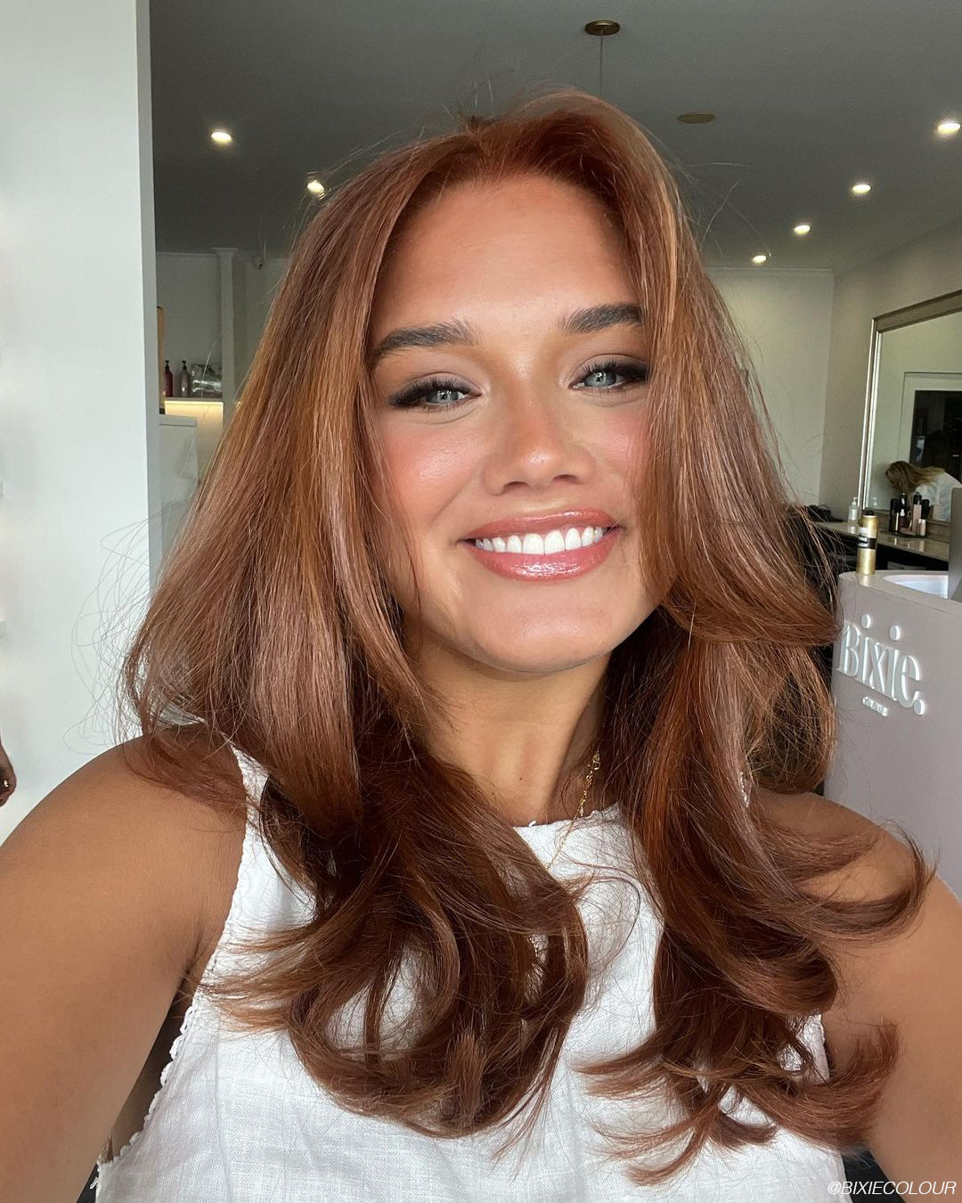 Rich Copper Visual Idea Rich Copper Visual Idea β Winter Copper Hair Color
