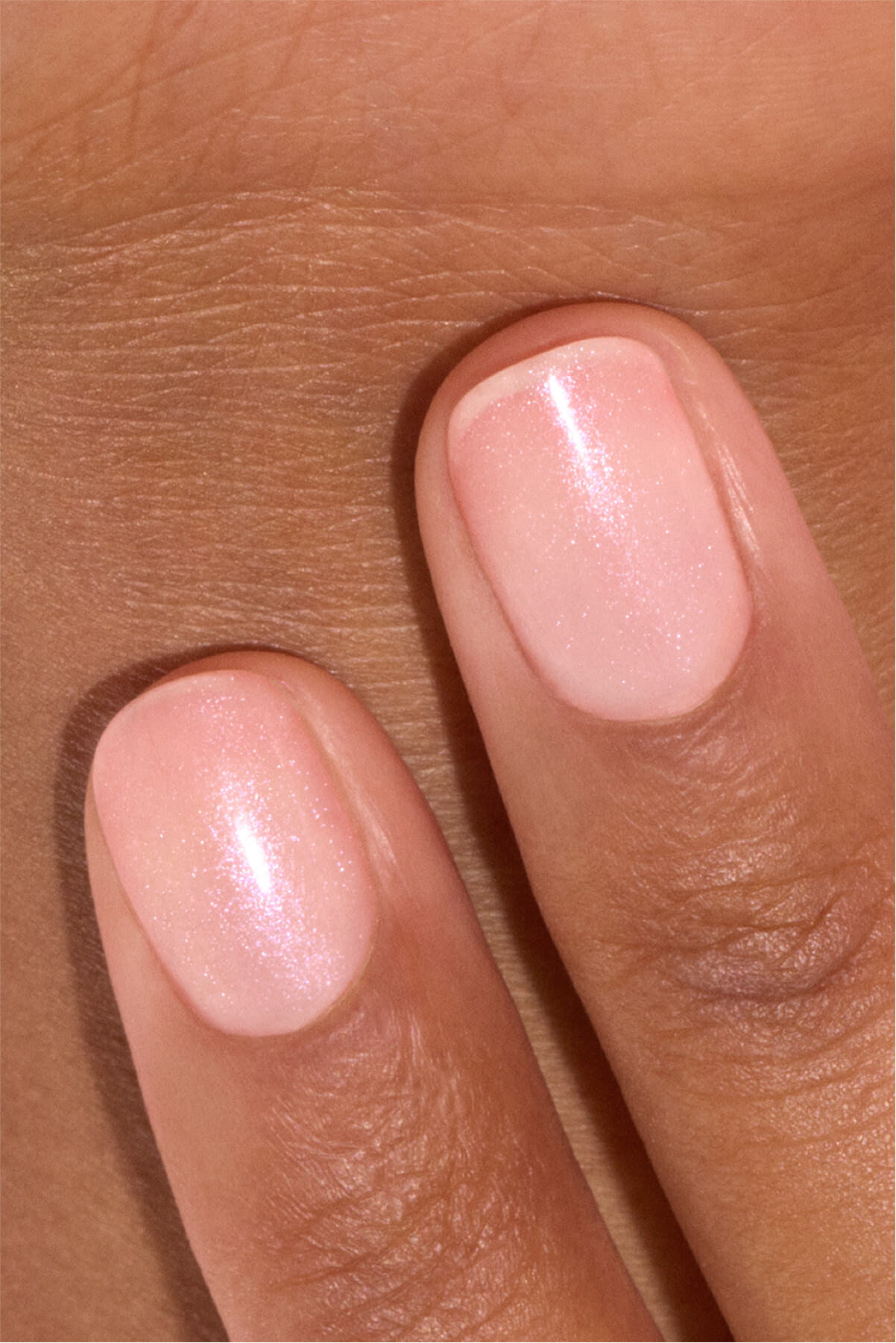 Milky Pink French Tip Short Square — Winter Nails for Teens