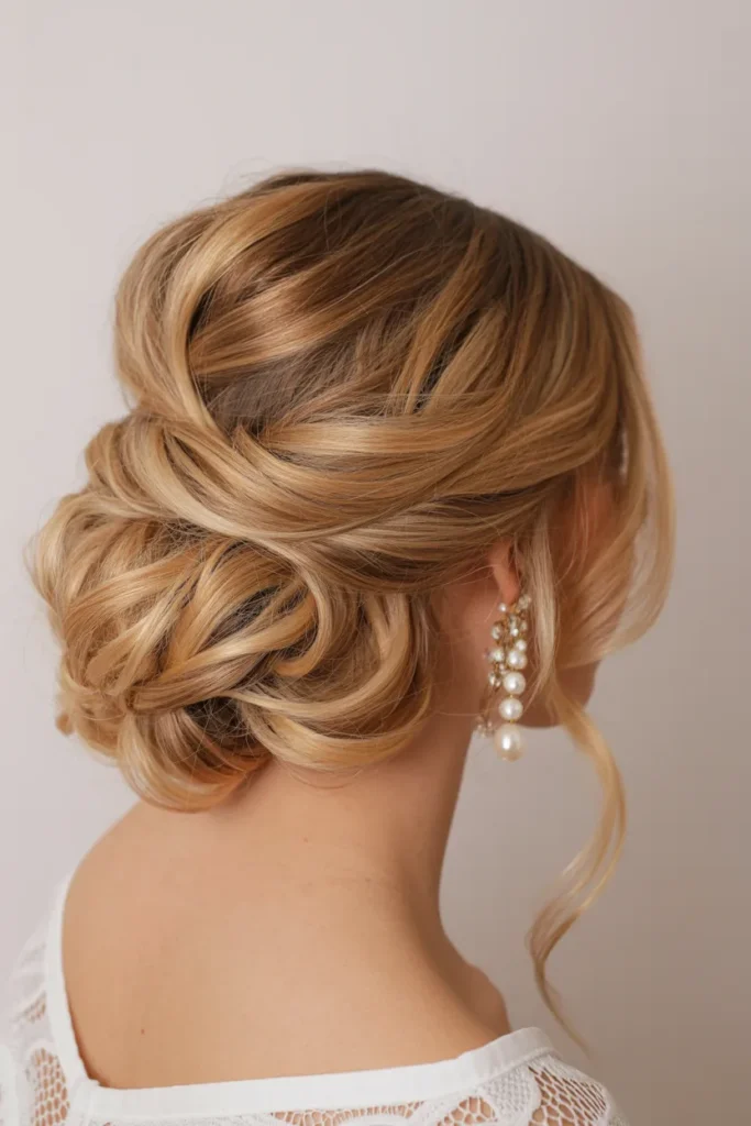 Soft Twisted Chignon Soft Twisted Chignon β Winter Formal Hairstyles