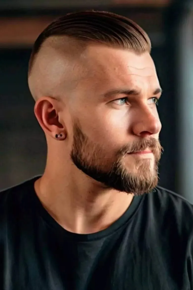 Dramatic Undercut With Slicked Back Volume — Winter Hairstyles for Men