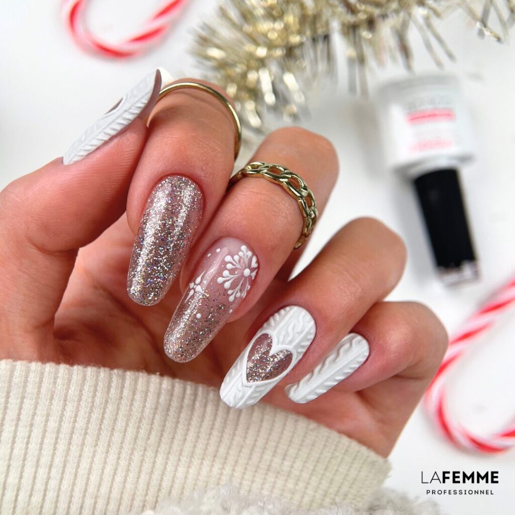 Winter Holiday Visual Idea Winter Holiday Visual Idea β Winter Party Nails