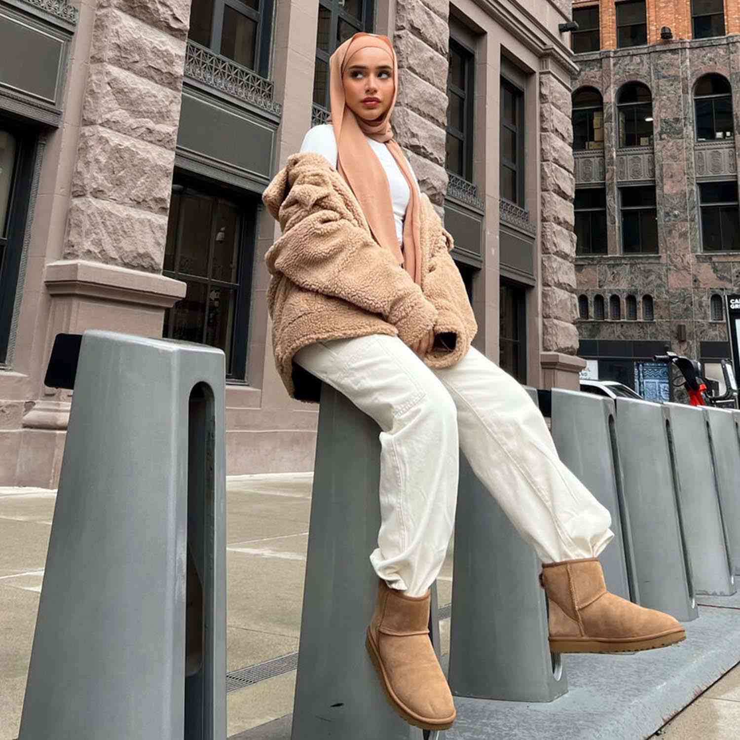 Long Shearling-Lined Coat for Ultimate Western Warmth — Western Winter Outfits