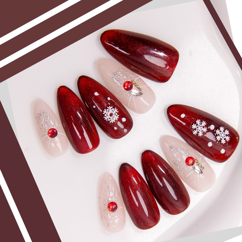 Clean Execution Visual Idea — Winter Ombre Nails