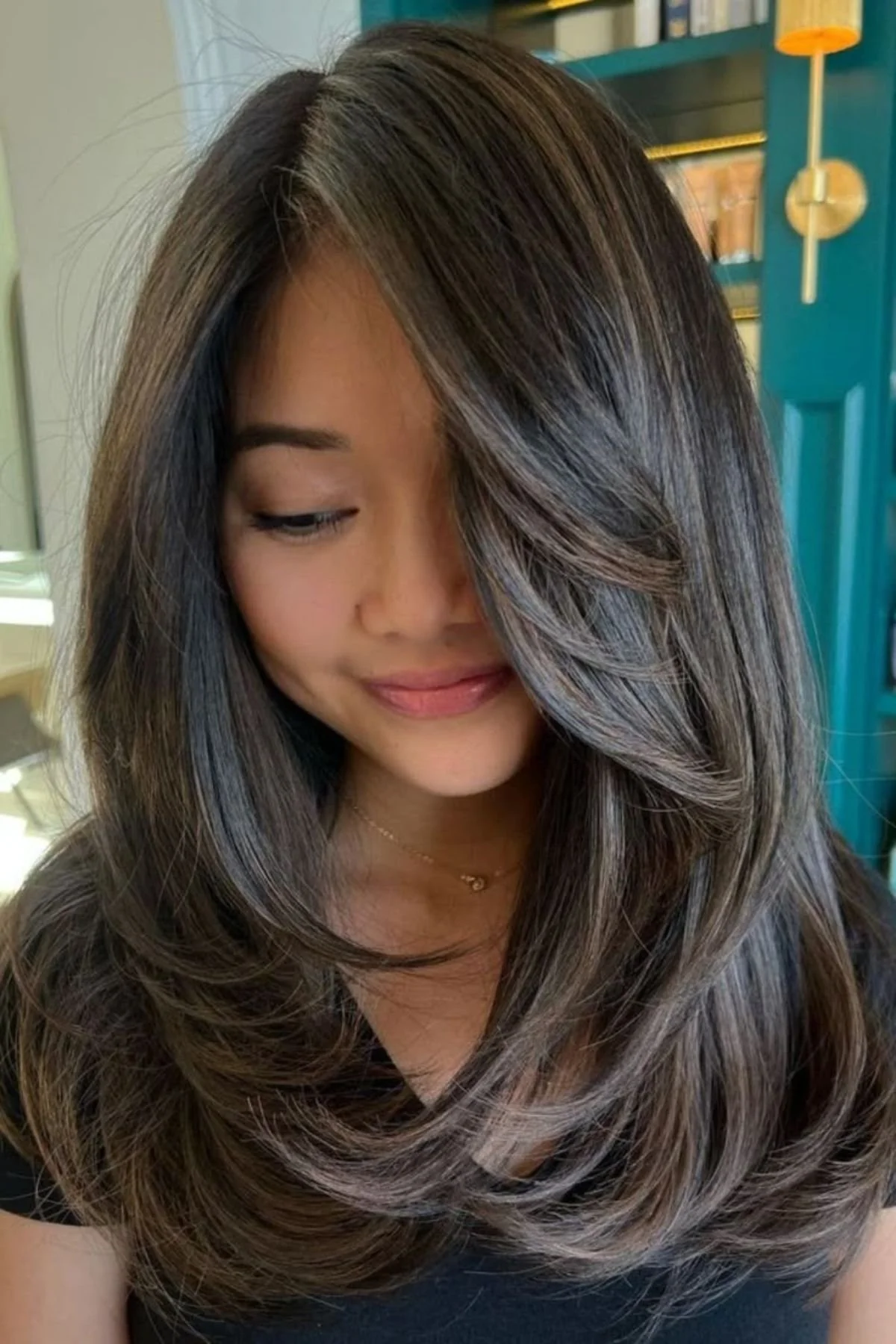 Visual Idea — Winter Hairstyles for Thick Hair