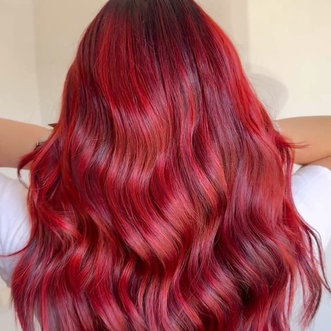 ΡΡΠΊΠΈΠΉ ΠΊΡΠ°ΡΠ½ΡΠΉ Ρ ΠΎΡΠ°Π½ΠΆΠ΅Π²ΡΠΌΠΈ Π±Π»ΠΈΠΊΠ°ΠΌΠΈ Visual Idea ΡΡΠΊΠΈΠΉ ΠΊΡΠ°ΡΠ½ΡΠΉ Ρ ΠΎΡΠ°Π½ΠΆΠ΅Π²ΡΠΌΠΈ Π±Π»ΠΈΠΊΠ°ΠΌΠΈ Visual Idea β Cherry Cola Hair Color