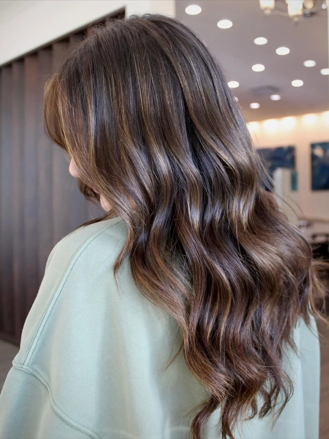 Back View Visual Idea Back View Visual Idea β Winter Hair Colors for Olive Skin