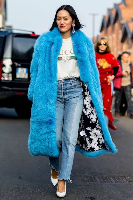 Chic Cream Coat with Grey Trousers and Platform Boots — January Outfits