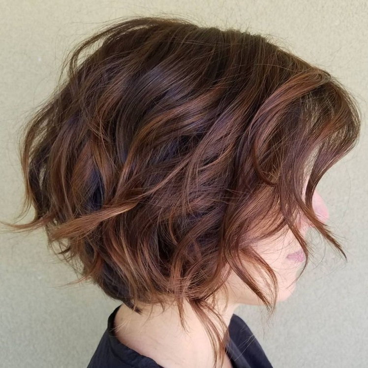 Visual Idea — The Hair Is Styled In Loose — Winter Date Night Hairstyles