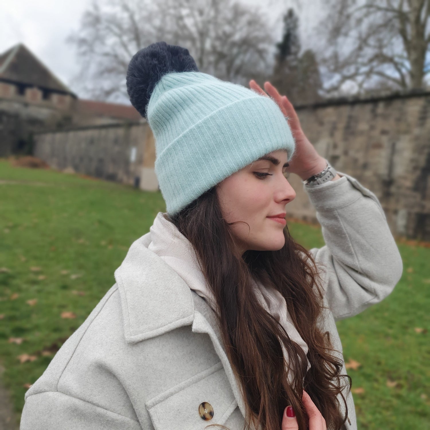 No Bangs Visual Idea — Winter Haircuts for Girls