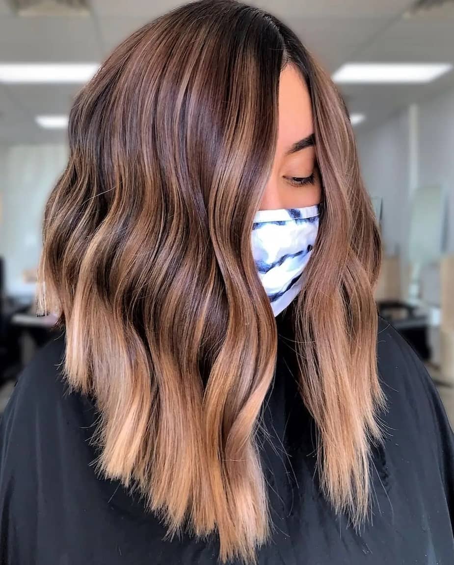 Lob Visual Idea — Fall to Winter Hair Colors